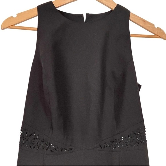 Liz Claiborne Nights Evening Semi-Formal Cocktail Party Little Black Dress Sz. 6 - Picture 3 of 10